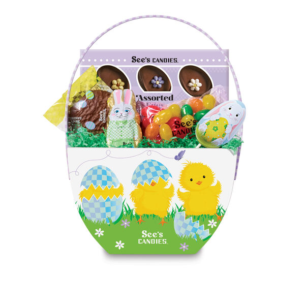 View Easter Chick Basket