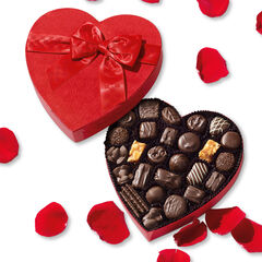 Classic Red Heart Dark Chocolates View 2
