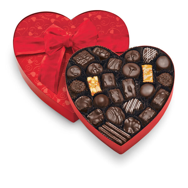 Classic Red Heart - Dark Chocolates
