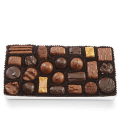 Assorted Chocolates with Black & White Bow View 2