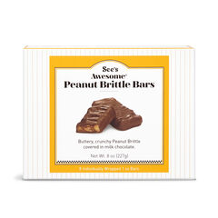 See's Awesome® Peanut Brittle Bars View 1