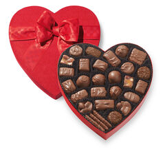 Classic Red Heart Milk Chocolates View 1